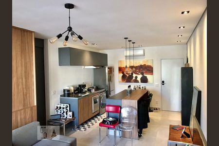 Studio à venda com 52m², 1 quarto e 1 vagaSala