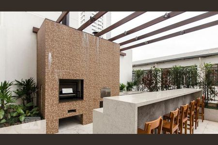 Studio para alugar com 41m², 1 quarto e 1 vagaChurrasqueira