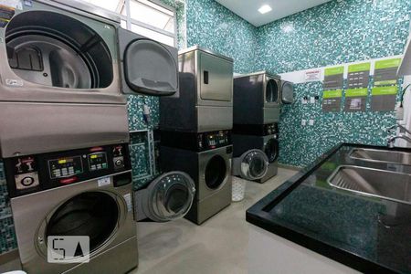 Studio para alugar com 41m², 1 quarto e 1 vagaLavanderia