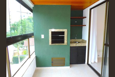 Sacada - Churrasqueira de apartamento para alugar com 3 quartos, 100m² em Córrego Grande, Florianópolis