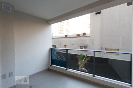 varanda de kitnet/studio para alugar com 1 quarto, 25m² em Cerqueira César, São Paulo