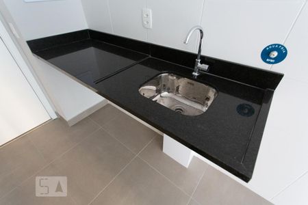 Cozinha de kitnet/studio para alugar com 1 quarto, 25m² em Cerqueira César, São Paulo