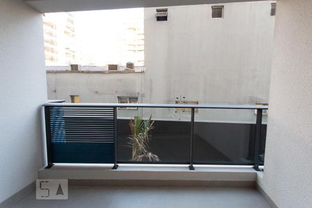 varanda de kitnet/studio para alugar com 1 quarto, 25m² em Cerqueira César, São Paulo