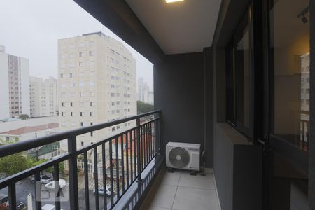 Studio para alugar com 21m², 1 quarto e sem vagaVaranda