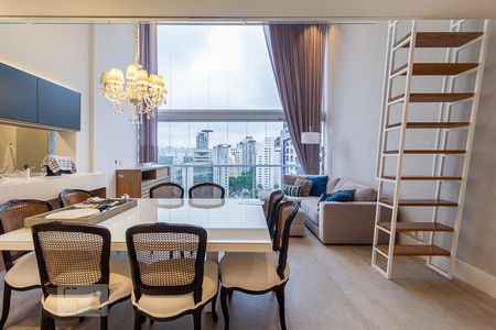Sala de apartamento para alugar com 2 quartos, 110m² em Jardim Europa, São Paulo