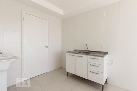 Studio à venda com 32m², 1 quarto e sem vagaCozinha e Área de serviço 