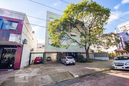 Fachada do Condomínio de kitnet/studio para alugar com 1 quarto, 42m² em Petrópolis, Porto Alegre