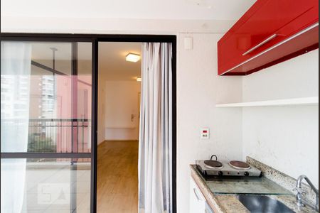 Varanda gourmet de kitnet/studio à venda com 1 quarto, 40m² em Bela Vista, São Paulo