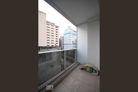 Varanda de kitnet/studio para alugar com 1 quarto, 22m² em Centro, São Paulo
