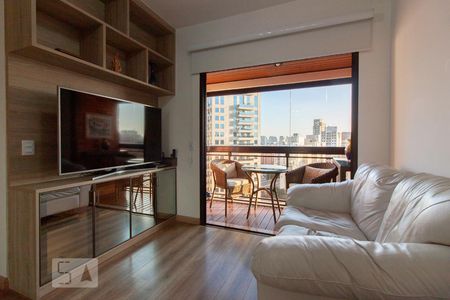 Sala de kitnet/studio para alugar com 1 quarto, 42m² em Vila Nova Conceição, São Paulo