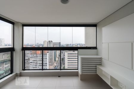 Varanda de apartamento para alugar com 1 quarto, 27m² em Jardim Paulista, São Paulo