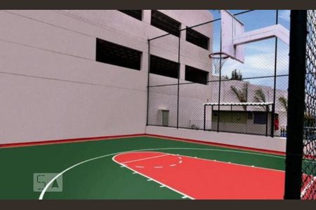 Área Comum - Quadra de apartamento à venda com 2 quartos, 54m² em Tingui, Curitiba