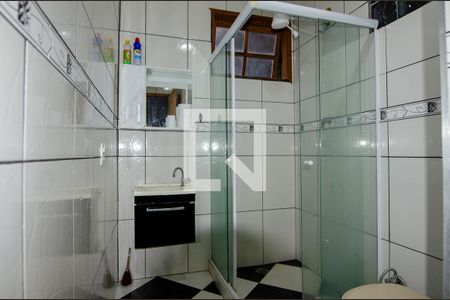 Banheiro social de casa à venda com 1 quarto, 70m² em Vargem Pequena, Rio de Janeiro