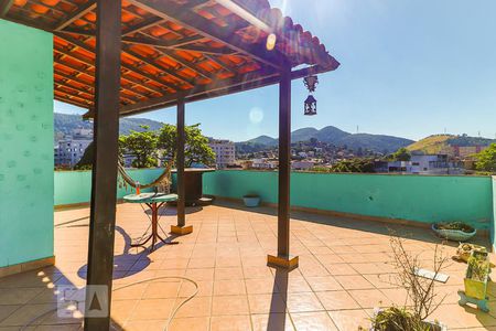 Varanda da Sala e Área Externa da Cobertura de apartamento à venda com 3 quartos, 287m² em Taquara, Rio de Janeiro