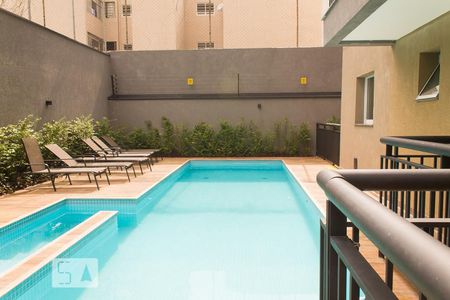 Studio para alugar com 25m², 1 quarto e sem vaga Studio para alugar com 25m², 1 quarto e sem vagaPiscina