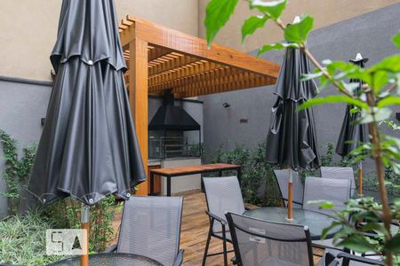 Studio para alugar com 25m², 1 quarto e sem vaga Studio para alugar com 25m², 1 quarto e sem vagaÁrea comum - Churrasqueira