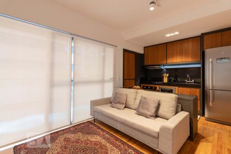 Sala de apartamento à venda com 1 quarto, 67m² em Itaim Bibi, São Paulo