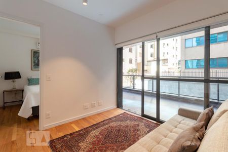 Sala de apartamento à venda com 1 quarto, 67m² em Itaim Bibi, São Paulo