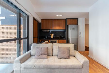 Sala de apartamento à venda com 1 quarto, 67m² em Itaim Bibi, São Paulo