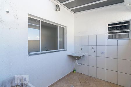 Área de Serviço de apartamento à venda com 2 quartos, 50m² em Parque Novo Oratório, Santo André