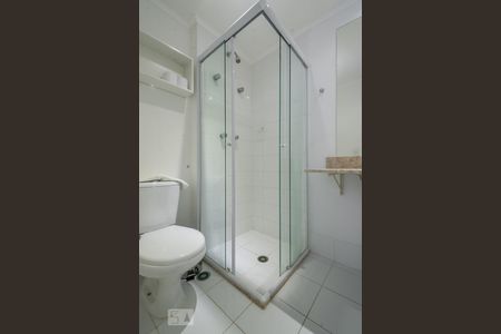 Banheiro de apartamento à venda com 1 quarto, 31m² em Brooklin Paulista, São Paulo