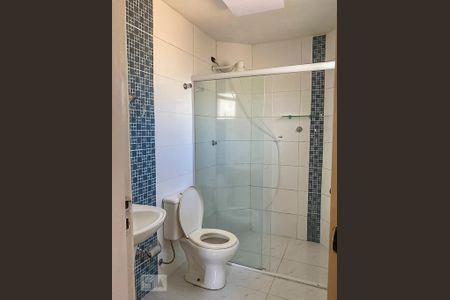Banheiro do Quarto 1 de apartamento para alugar com 3 quartos, 86m² em Vila Gilda, Santo André