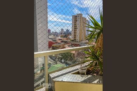Varanda da Sala de apartamento para alugar com 3 quartos, 86m² em Vila Gilda, Santo André