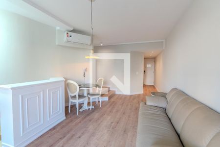 Sala de apartamento para alugar com 1 quarto, 60m² em Bela Vista, São Paulo