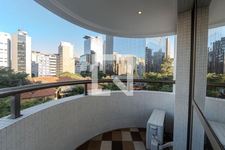 Sacada de apartamento para alugar com 1 quarto, 60m² em Bela Vista, São Paulo