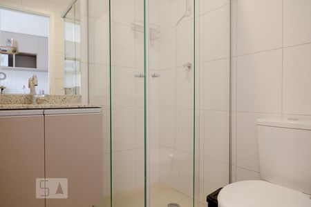 Studio para alugar com 20m², 1 quarto e sem vaga Studio para alugar com 20m², 1 quarto e sem vagaBanheiro da Suíte