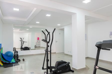 Apartamento para alugar com 28m², 1 quarto e sem vaga Apartamento para alugar com 28m², 1 quarto e sem vagaÁrea Comum - Academia