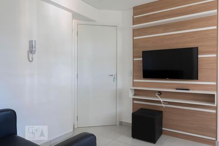 Sala de apartamento para alugar com 1 quarto, 28m² em Mercês, Curitiba