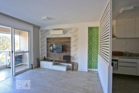 Sala de kitnet/studio para alugar com 1 quarto, 54m² em Brooklin Paulista, São Paulo