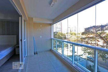 Studio para alugar com 54m², 1 quarto e 1 vagaVaranda