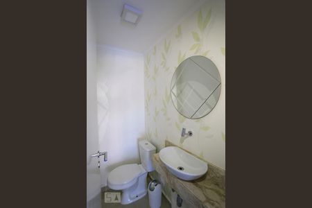 Lavabo de kitnet/studio para alugar com 1 quarto, 54m² em Brooklin Paulista, São Paulo