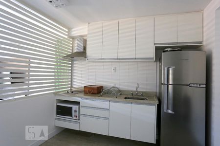 Cozinha de kitnet/studio para alugar com 1 quarto, 54m² em Brooklin Paulista, São Paulo