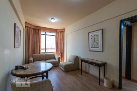 Sala de apartamento para alugar com 1 quarto, 44m² em Centro, Campinas