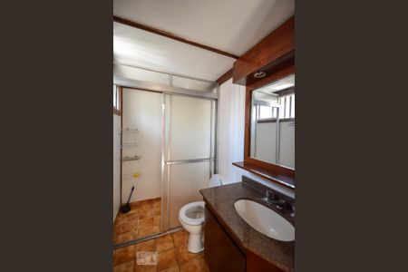 Banheiro da suíte de apartamento para alugar com 2 quartos, 47m² em Jardim Paulista, São Paulo