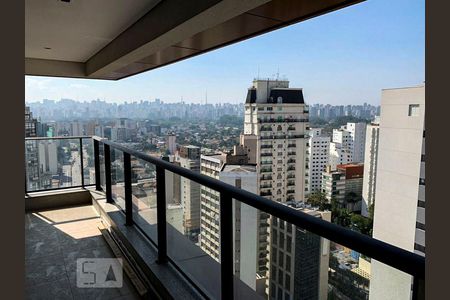 Varanda de apartamento para alugar com 1 quarto, 46m² em Itaim Bibi, São Paulo