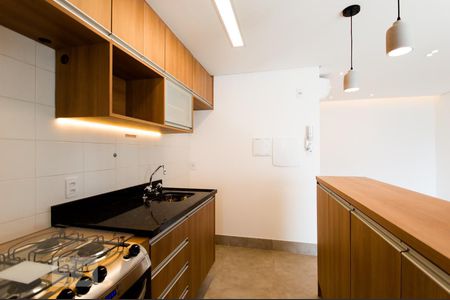Cozinha de kitnet/studio para alugar com 1 quarto, 48m² em Centro, São Paulo