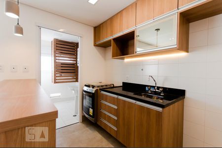 Cozinha de kitnet/studio para alugar com 1 quarto, 48m² em Centro, São Paulo