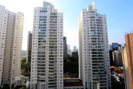 Vista da Varanda de apartamento para alugar com 1 quarto, 50m² em Cidade Monções, São Paulo