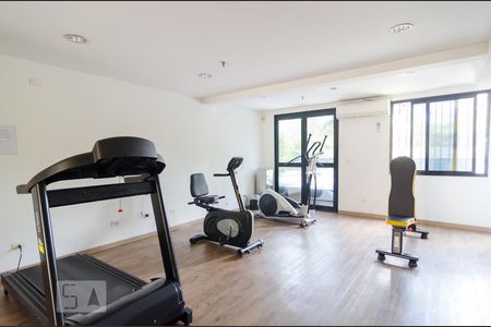 Apartamento para alugar com 45m², 1 quarto e 1 vaga Apartamento para alugar com 45m², 1 quarto e 1 vagaAcademia