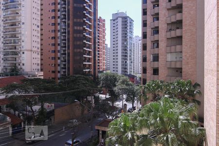 Vista Sala de apartamento para alugar com 1 quarto, 48m² em Perdizes, São Paulo