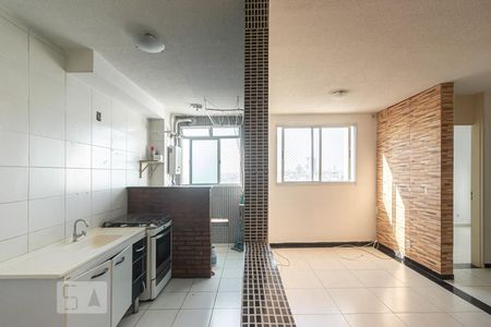 Sala/Cozinha de apartamento à venda com 2 quartos, 46m² em Ermelino Matarazzo, São Paulo