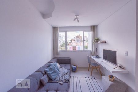 Sala de apartamento para alugar com 1 quarto, 48m² em Centro, Curitiba
