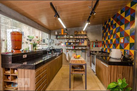 Cozinha de apartamento à venda com 3 quartos, 244m² em Nova Granada, Belo Horizonte