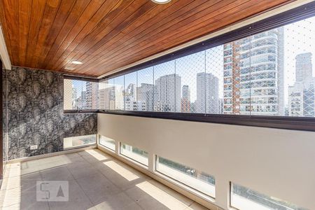 Varanda de apartamento à venda com 3 quartos, 228m² em Moema, São Paulo