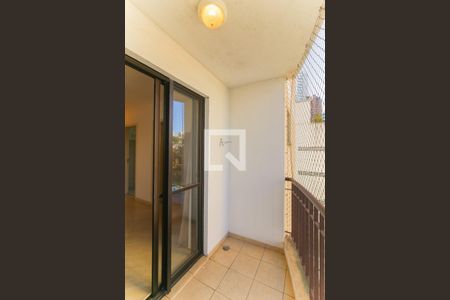 Varanda da Sala de apartamento à venda com 1 quarto, 50m² em Vila Andrade, São Paulo