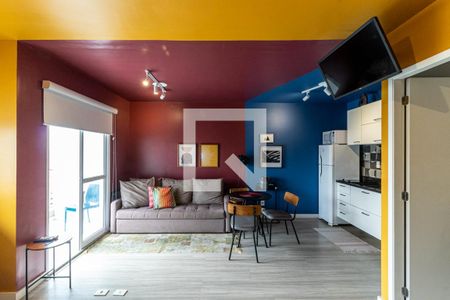 Studio de apartamento para alugar com 1 quarto, 36m² em República, São Paulo